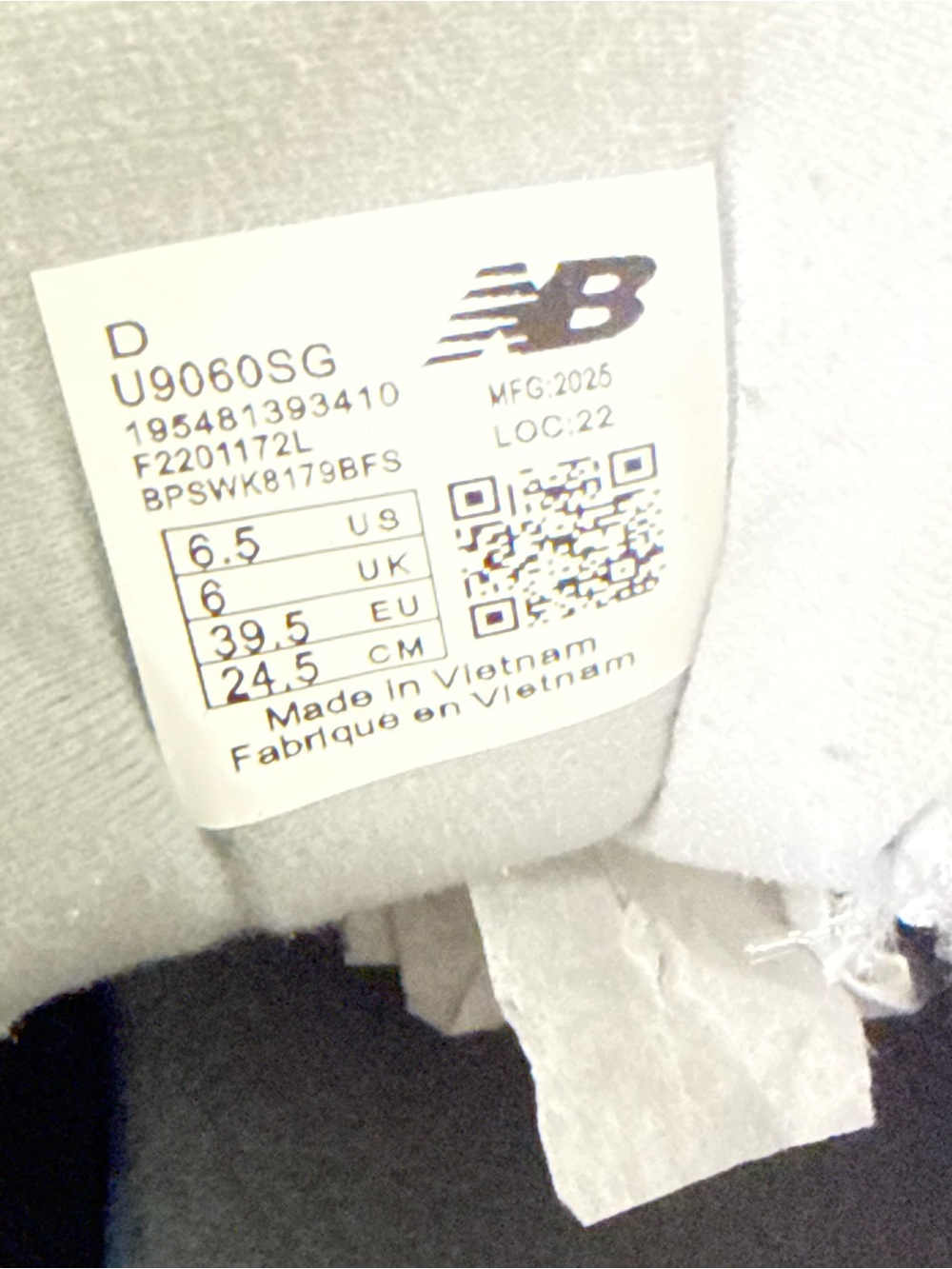 New model new balance 9060 aged version sneakers shoes women size 6.5 - Picture 6 of 6
